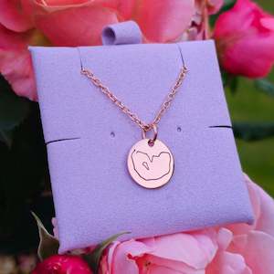 Mini Masterpiece Mini Disk Necklace