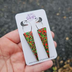 Dangle Earrings: Chloe - Christmas