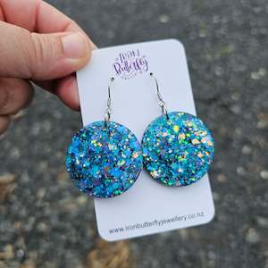 Holo Blue Large Round