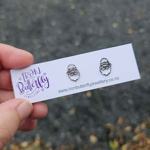 Stainless Studs - Santa