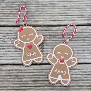 Personalised Decoration - Gingerbread Person
