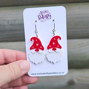 Christmas Gnome Earrings