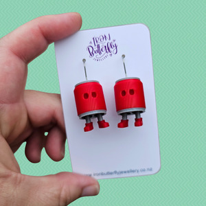 Soda Can Earrings