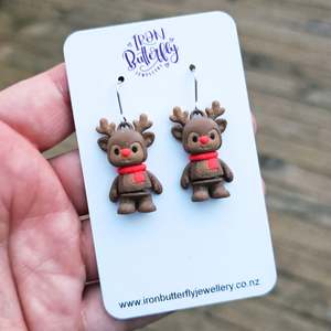 Rudolph Earrings
