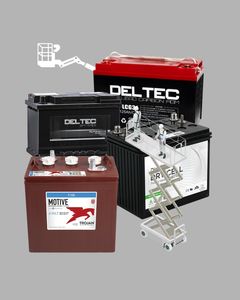 Batteries - EWP, Scissor Lifts, Boom lifts, and more.
