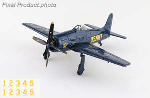 New: Hobby Master SM1012 1:72 F8F-1B Blue Angels US Navy, 1946 season (decals for 1 - 5)