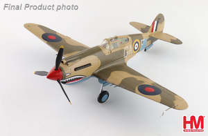 New: Hobby Master HA9205 1:48 Tomahawk Mk II Diecast Model RAF No.112 (Shark) Sqn, AK402, Neville Duke, Egypt, 1941