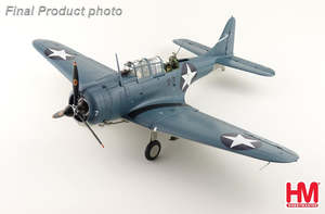 Hobby Master HA0216 1:32 Douglas SBD-2 Dauntless US Navy "Dusty Kleiss" BuNo. 32&hellip;