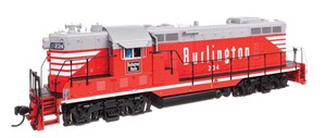 Diesel Locomotives: Walthers Proto 920-49420 HO EMD GP7 - Standard DC -- Chicago, Burlington & Quincy #234