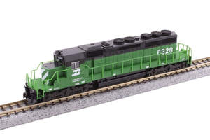 Kato USA 176-4822DCC N EMD SD40-2 Early Production - DCC -- Burlington Northern &hellip;