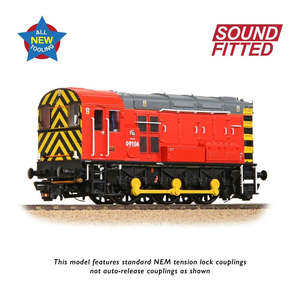 Diesel Locomotives: Bachmann Branchline [OO] 35-930SF Class 09 09106 DB Red (Unbranded)