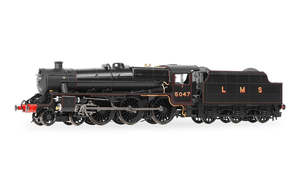Steam Locomotives: Hornby R30274 OO LMS - Stanier 5MT 'Black 5' - 5047