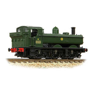 Steam Locomotives: Graham Farish [N] 371-990 GWR 64XX Pannier Tank 6412 in GWR Green (Shirtbutton) [Preserved]