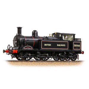 Steam Locomotives: Bachmann Branchline [OO] 31-743 MR 1532 (1P) Tank 58066 in BR Lined Black (British Railways)