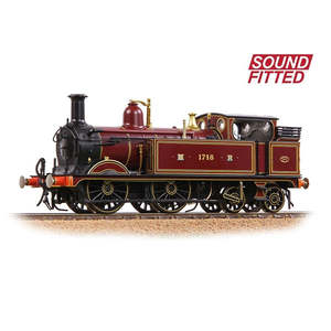 Steam Locomotives: Bachmann Branchline [OO] 31-740BSF MR 1532 Tank 1718 Midland Railway Crimson Lake