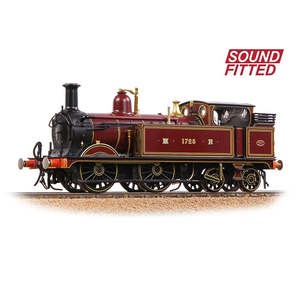 Steam Locomotives: Bachmann Branchline [OO] 31-740ASF MR 1532 Tank 1725 Midland Railway Crimson Lake
