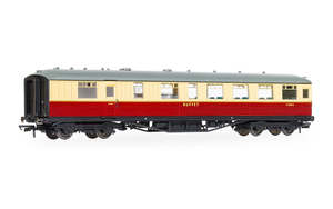 Coaches Passenger Cars: Hornby R40459 OO BR - Gresley Corridor - E12505E - Buffet Car