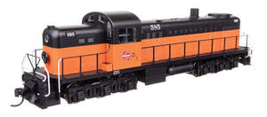 Diesel Locomotives: Walthers Mainline 910-10714 HO Alco RSC-2 - Standard DC -- Milwaukee Road #585