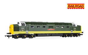 Hornby R30438 OO RailRoad: Class 55 (Deltic) - BR - 55002 'The Kings own Yo&hellip;