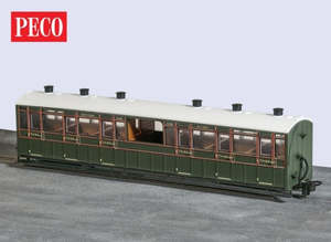 Peco GR-451B OO-9 Centre Observation Coach SR Livery No 2468