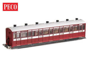 Coaches Passenger Cars: Peco GR-440B OO-9 All 3rd Coach L&B Livery No 14