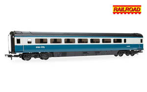 Coaches Passenger Cars: Hornby R40487 OO RailRoad: BR intercity - W44008 - Mk3 TGS Coach