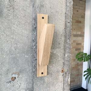 Hooks Hangers: American Oak Coat Hook