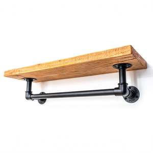 Shelves: Towel Rail With Shelf