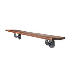 Reclaimed Kauri Pipe Bracket Shelf 15cm