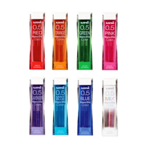 Color Pencils: Uni Nano Dia Color Lead - 0.5 mm