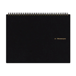 Maruman Mnemosyne N180 Notebook - 5 mm Grid - 70 Sheets - A4