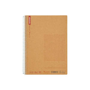 Maruman: Maruman Spiral Note Basic Notebook - 5mm Grid - 80 Sheets - Tear Off - A5
