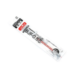 Gel Pen Refills: Zebra Sarasa Study Gel Pen Refill - Red - 0.5 mm