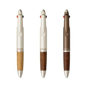 Uni Jetstream PURE MALT 3-Function Ballpoint Pen - 0.7mm Red/Black Ballpoint & 0.5 Pencil