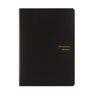 Notebooks Planners: Maruman Mnemosyne HN187 Notepad & Holder - 5 mm Grid - 70 Sheets - A4