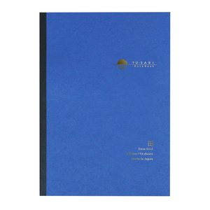 Notebooks Planners: Nakabayashi YU-SARI Fountain Pen Notebook - 96 Sheets - 5 mm Grid / B5 / Blue