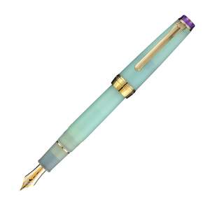Sailor Shikiori Rain Sound Fountain Pen - 21K Gold - Medium Fine Nib - Spring Rain