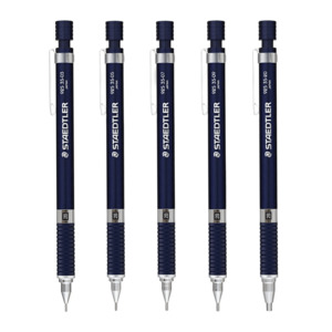 Mechanical Pencils: Staedtler 925-35 Drafting Mechanical Pencil - Navy Body