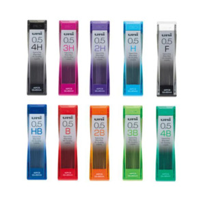Uni Nano Dia Low-Wear Pencil Lead - 0.5 mm - Discontinued