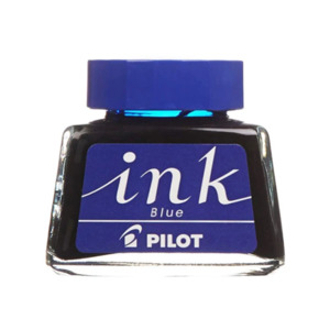 Pilot Fountain Pen Ink Bottle - Blue Ink - 30 ml