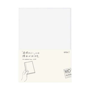Midori MD Notebook Cover - PVC Clear - A5