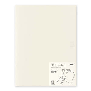 Midori MD Notebook Light - 3 Book Set - Blank - A4 Variant
