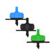Irrigation Express - AquaDrip Take Apart Dripper Pressure Compensating