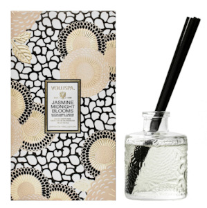 Fragrance Diffuser: Voluspa Diffuser Jasmine Midnight Blooms