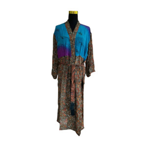 Apparel & Accessories: Silk Patchwork Kimono #40