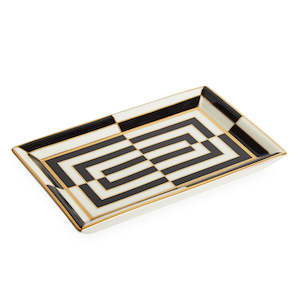 Bathroom Accessories: Jonathan Adler Op Art Rectangle Dish
