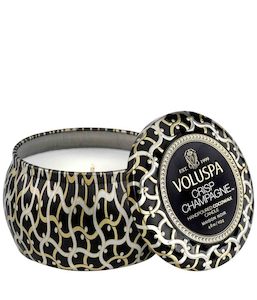 Voluspa 1: Voluspa Candle Crisp Champange Decorative Tin