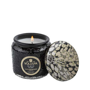 Voluspa 1: Voluspa Candle - Suede Noir Petite Jar