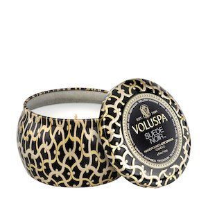 Voluspa 1: Voluspa Candle - Suede Noir Mini Tin