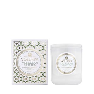 Voluspa 1: Voluspa Candle - Moroccan Mint Classic Boxed